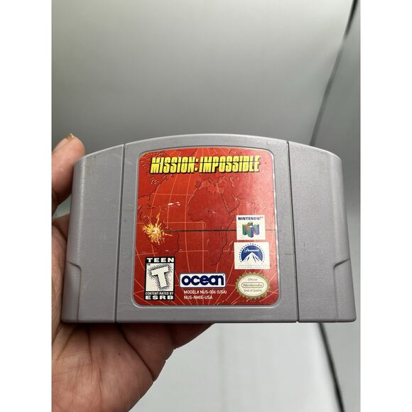 Mission Impossible (Nintendo 64 N64) Authentic N64 Cartridge Only Tested Working - Picture 1 of 4